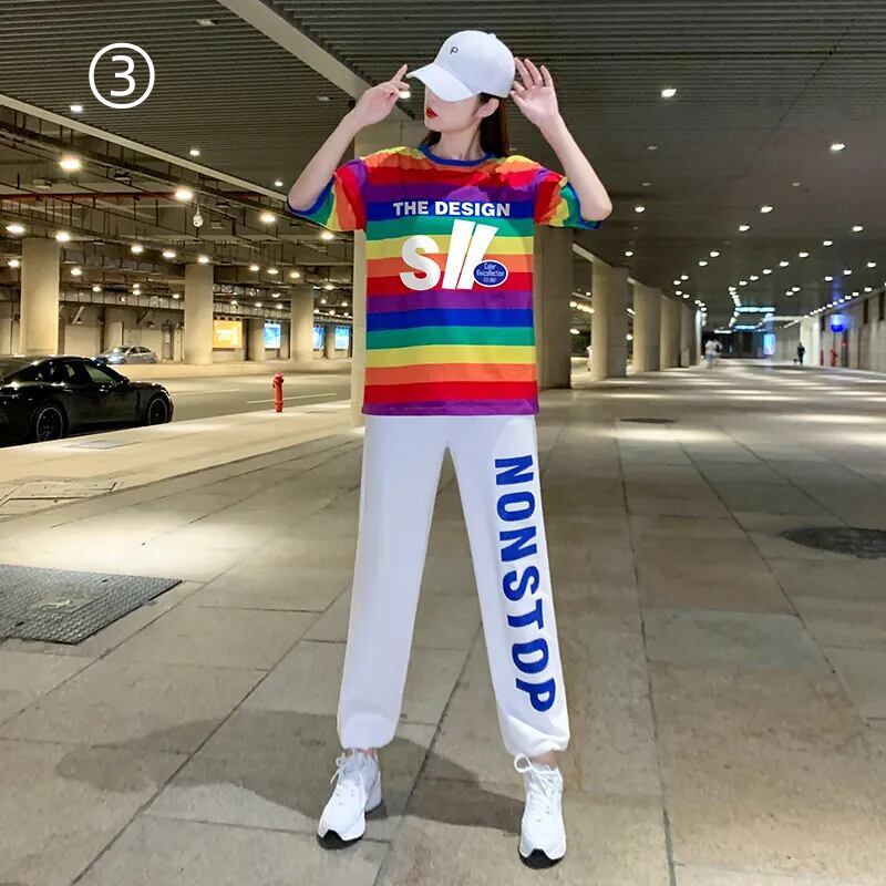 大活躍 4色選択 タイドファッション快適である スウェットE-10472