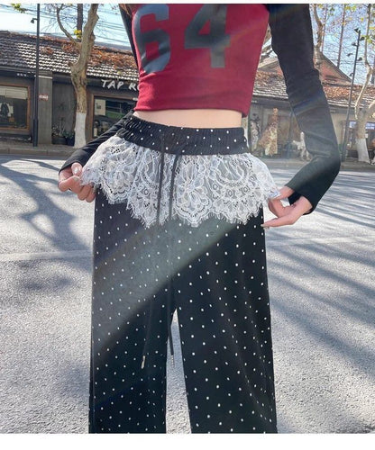 売り切れ必至 プラスベルベット 着回し力抜群 2色選択 パンツE-10865