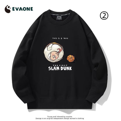 話題沸騰中　今季マストバイ  おすすめ プリントロゴ スウェット-A2734