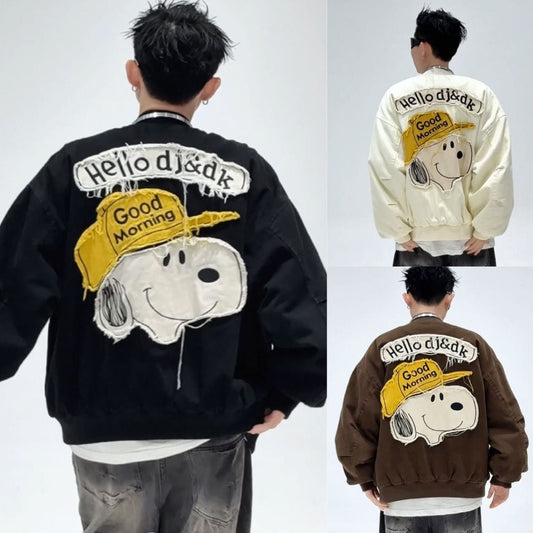 おすすめ 今季マストバイ 全3色 クルーネック ジップアップジャケット男女兼用E-12866