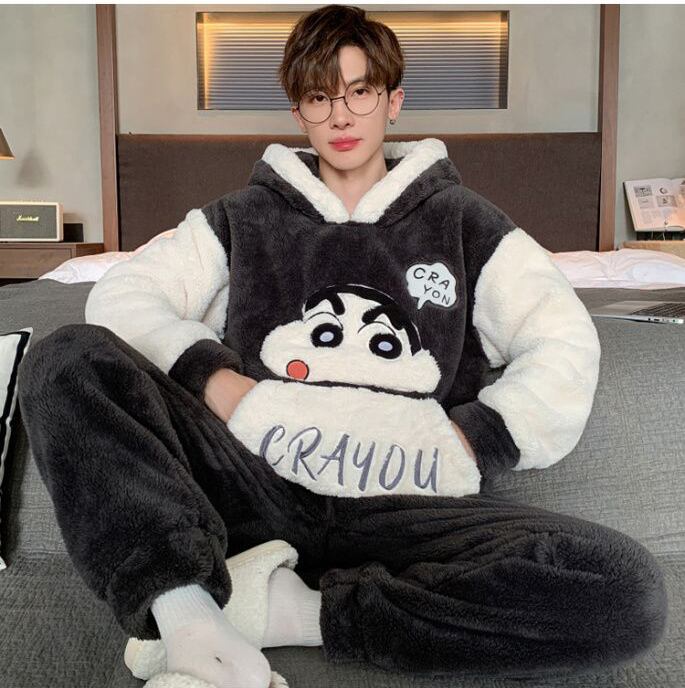 売り切れ必至 肌触り抜群 スタイルアップ効果抜群 3種選択 サンゴフリース パジャマ E-9796