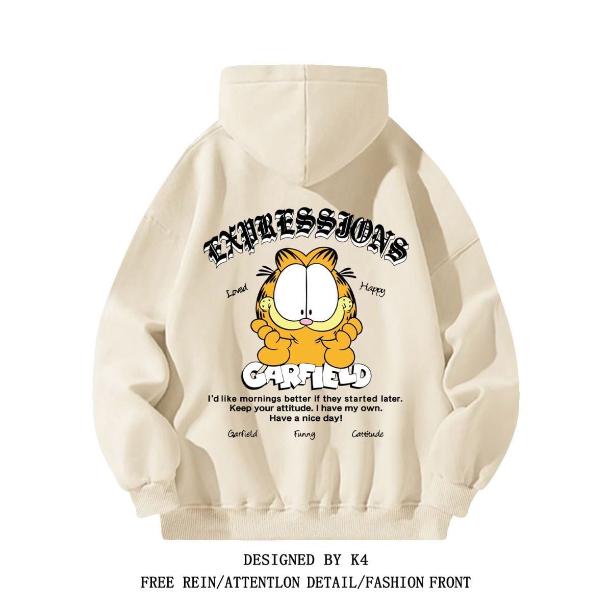 リッチ  話題沸騰中 カジュアル プリント 5色選択 男女兼用 パーカーE-12336