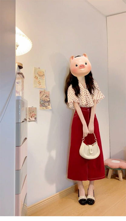 エレガント 効果抜群 大人可愛い 柔らかくて優しい印象 セットアップE-12003