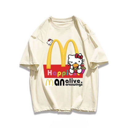 好感度UP  売れ筋   おすすめ プリントロゴ 半袖 Tシャツ-A2512