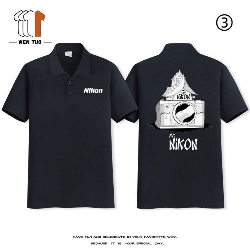 主役級　着回し力抜群　おすすめ プリントロゴ 半袖 Tシャツ-A2495