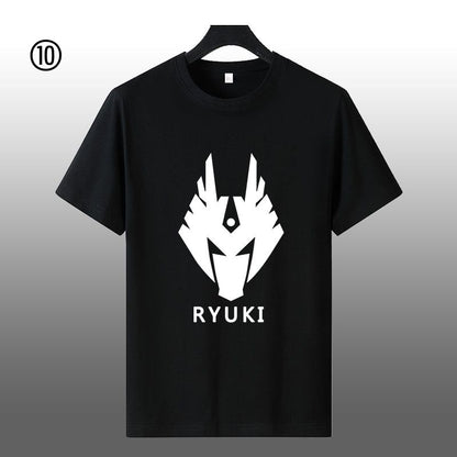 大活躍　早い者勝ち　着回し力抜群　おすすめ プリントロゴ 半袖 Tシャツ-A2591