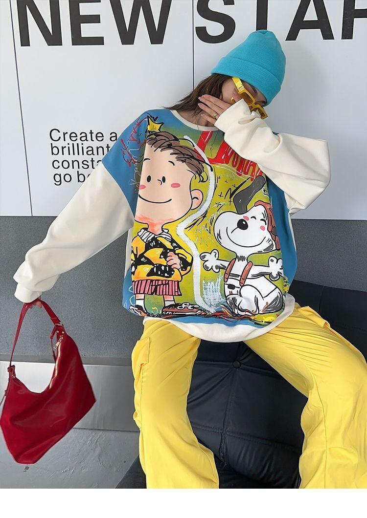 超人気 デザイン性抜群 絶対流行 スタイルアップ カジュアル プリント 4色選択 パーカーE-9381