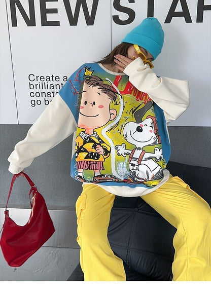 超人気 デザイン性抜群 絶対流行 スタイルアップ カジュアル プリント 4色選択 パーカーE-9381