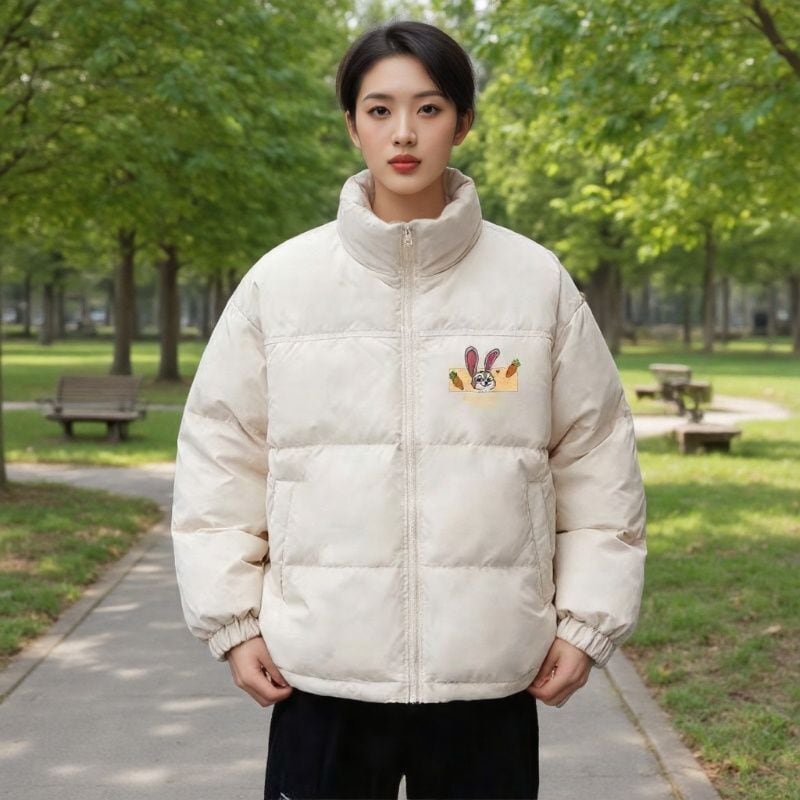 【中綿】超特価 人気爆発中 冬服 防寒 暖かい ペアコーデ 撥水加工 男女兼用 中綿ジャケットE-12632