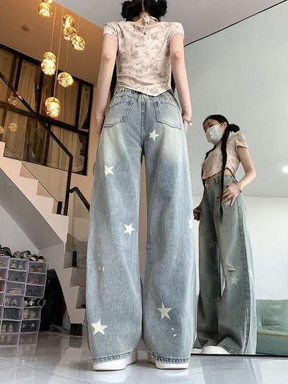 ファッション感満々 売り切れ必至 着回し力抜群 デニム ワイドパンツE-12531