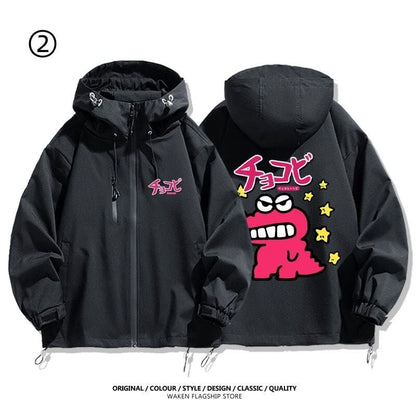 絶対欲しい  新作可愛いトラ柄プリント３色 マウンテンパーカーE-10821