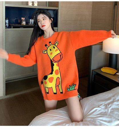 売り切れ必至 デザインも可愛く、細見えする 柔らかくて優しい印象 ニットトップスE-9927