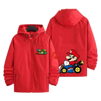 【裏起毛】 大好評 質感のいい 秋冬服 防寒  撥水加工 プリントロゴ 男女兼用 5色展開 マウンテンパーカー E-12660