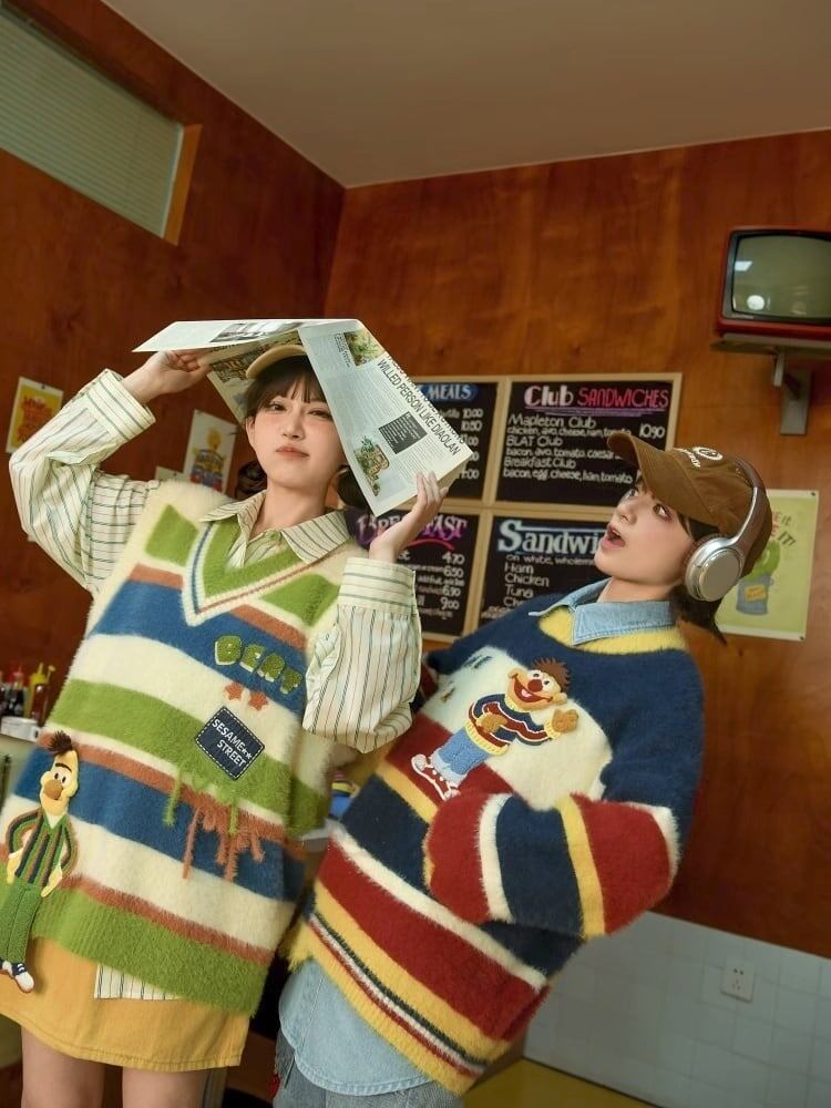 大人可愛い 上質 スウィート セーター E-5966