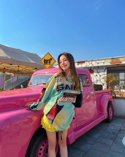 存在感抜群 個性的なデザイン トレンドアイテム カジュアル 全2色 パーカーE-9621