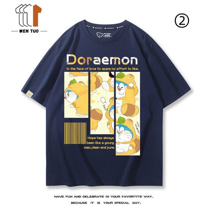 シンプル　着回し力抜群　おすすめ プリントロゴ 半袖 Tシャツ-A2536