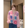 おすすめ 個性的なデザイン トレンドアイテム  ニットセーター E-12195