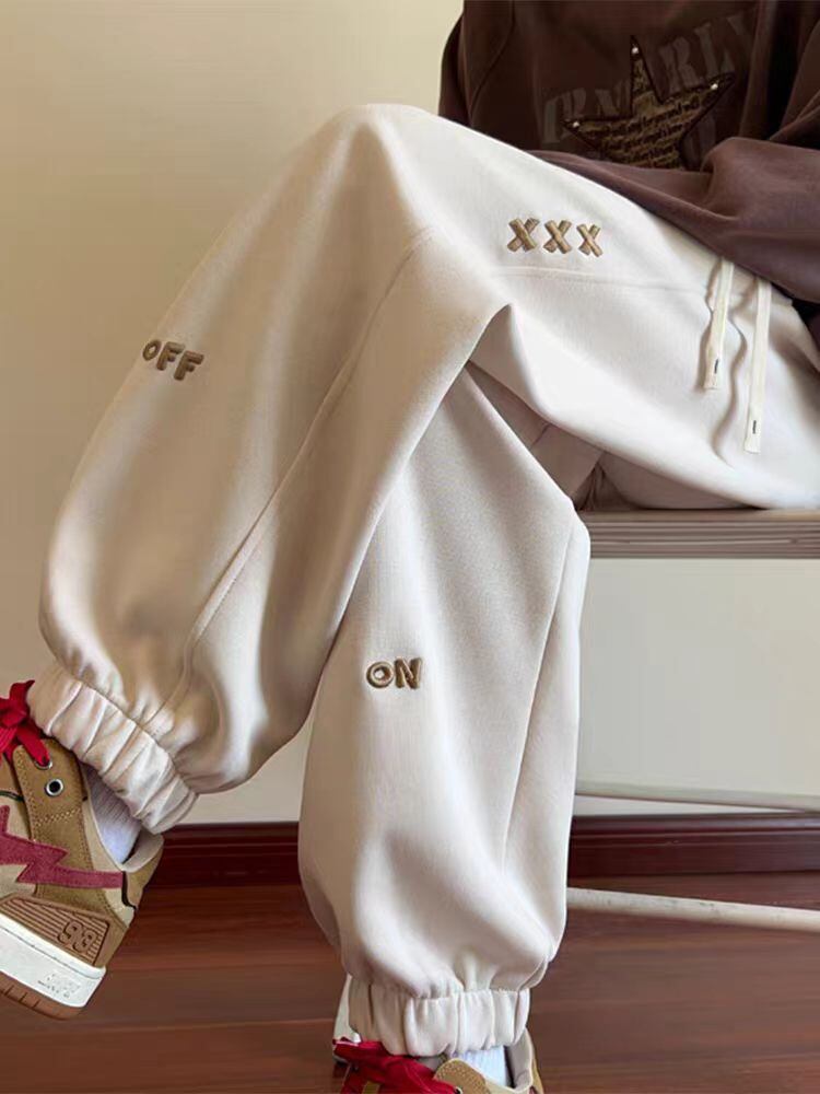 流行新作 肌触り抜群 目を奪われる カジュアル 3色選択 ジョガーパンツ E-9591