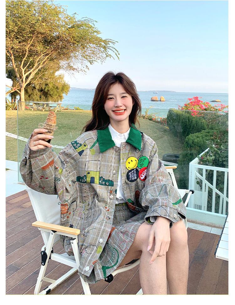 売り切れ必至 ジャージ+ カジュアル 短いスカート セットアップ E-10776