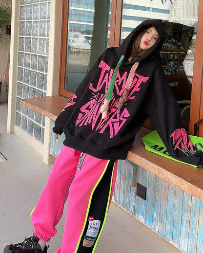 【裏起毛】絶対欲しい ファッション 個性派 スポーツパンツE-5847