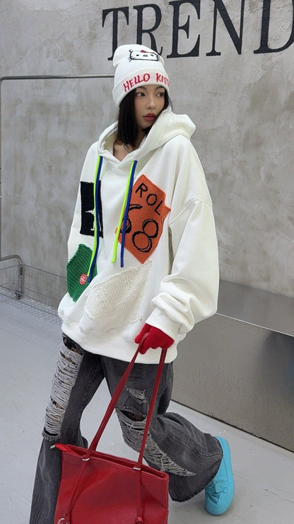 着回し力抜群 アバンギャルド ファッション カジュアル   2色 スウェット E-12211