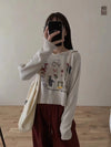 都市ファッショ オシャレデザイン 可愛い  スウェットiEf-10194
