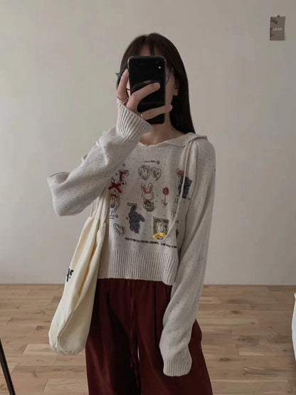 都市ファッショ オシャレデザイン 可愛い  スウェットiEf-10194