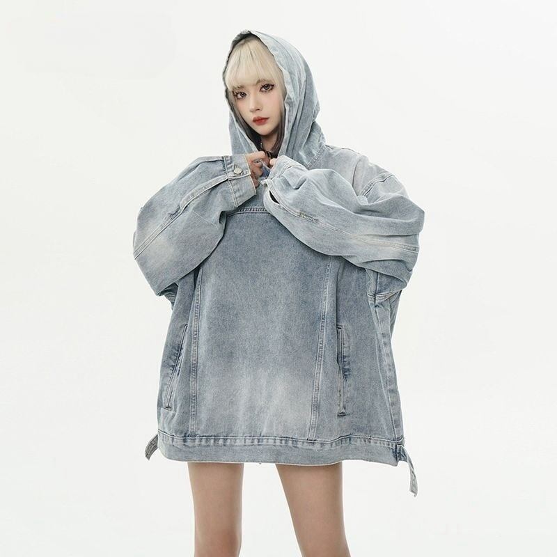 絶対流行 アバンギャルド 個性派 パーカーE-6358