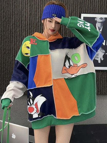 【ランキングNO.5】3回あと払い可能です！超人気  ファッション ルーズスウェットE-5622