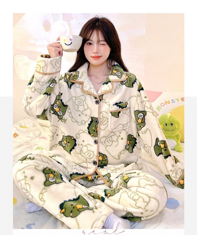 絶対欲しい 上質 キュート 男女兼用 パジャマE-6820