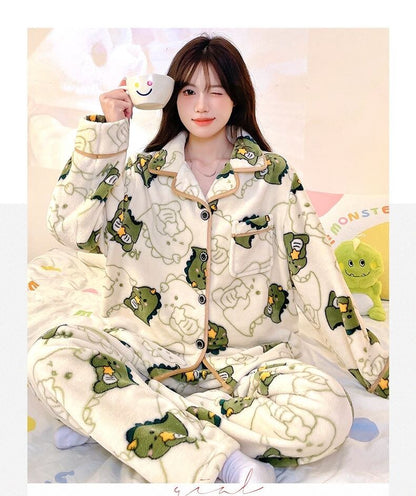 絶対欲しい 上質 キュート 男女兼用 パジャマE-6820