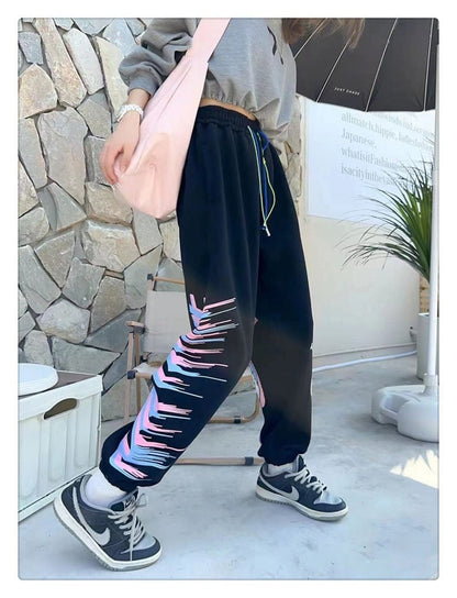 超人気 個性派 ファッション スポーツパンツ E-5842
