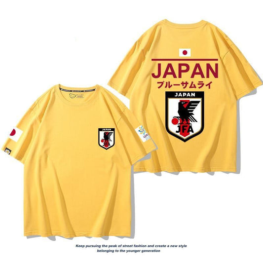 おすすめ 今季マストバイ 全10色 日本デザイン プリント半袖Tシャツ 男女兼用E-13021