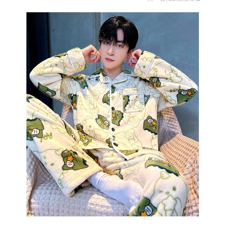 絶対欲しい 上質 キュート 男女兼用 パジャマE-6820