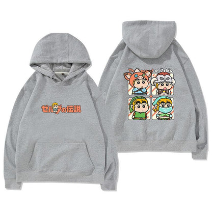 数量限定 トレンドアイテム 存在感抜群 肌触り抜群 カジュアル ダブルプリント 6色選択パーカーE-9465