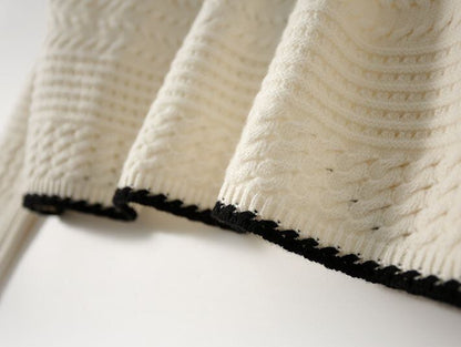 超人気 ファッション感満々 美人度アップ エレガント 全2色 ニットトップスE-9335