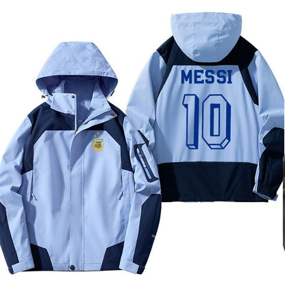 今季マストバイ スタイルアップ 着回し力抜群 切り替え カジュアル 4色選択 パーカーE-9753