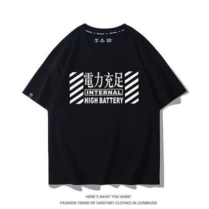 高級感 超人気 おすすめ プリントロゴ 半袖 Tシャツ-A2684