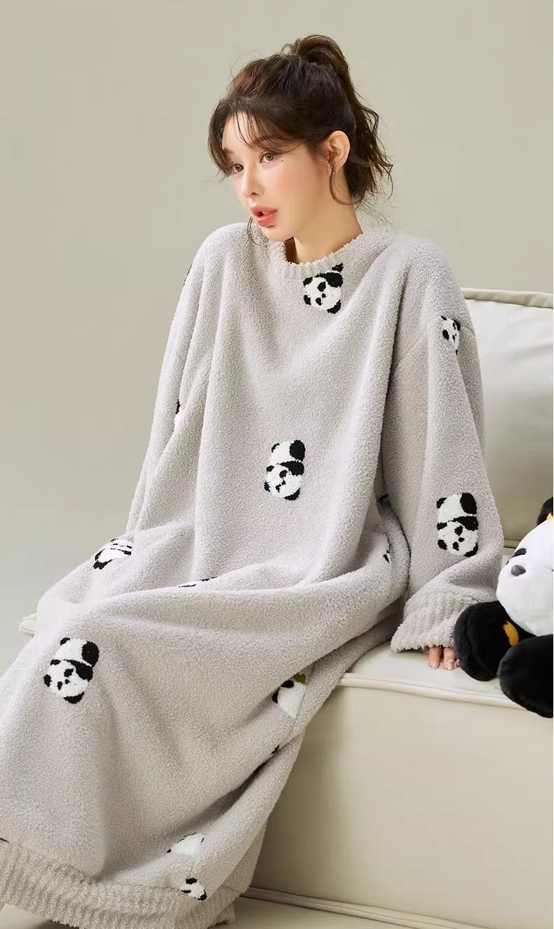 超人気 スウィート キュート 着心地良い 綿ラミネート ホームウェア パジャマE-10008