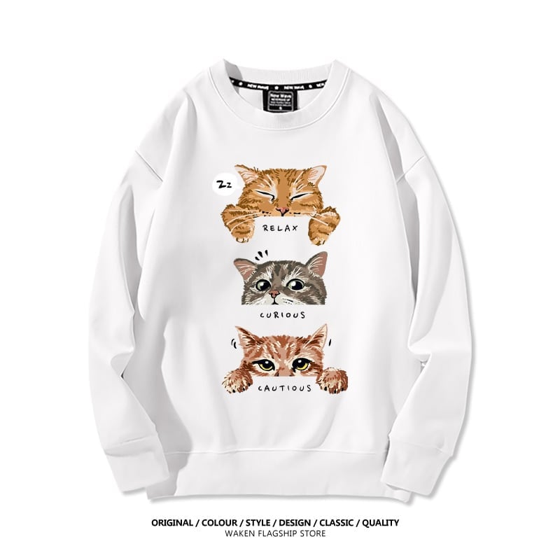 着回し力抜群 キュート カジュアル スウェット 男女兼用E-10071