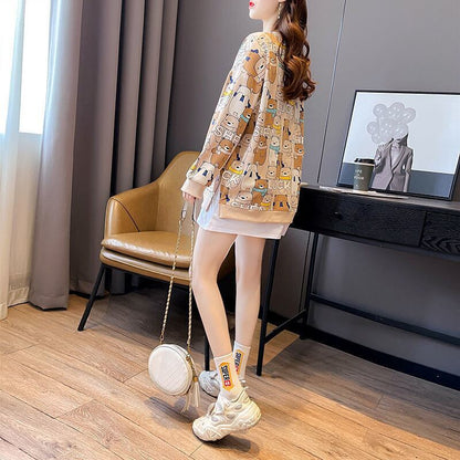 【裹起毛】売り切れ必至 着心地良い デザイン 3色 カジュアル スウェットE-10242