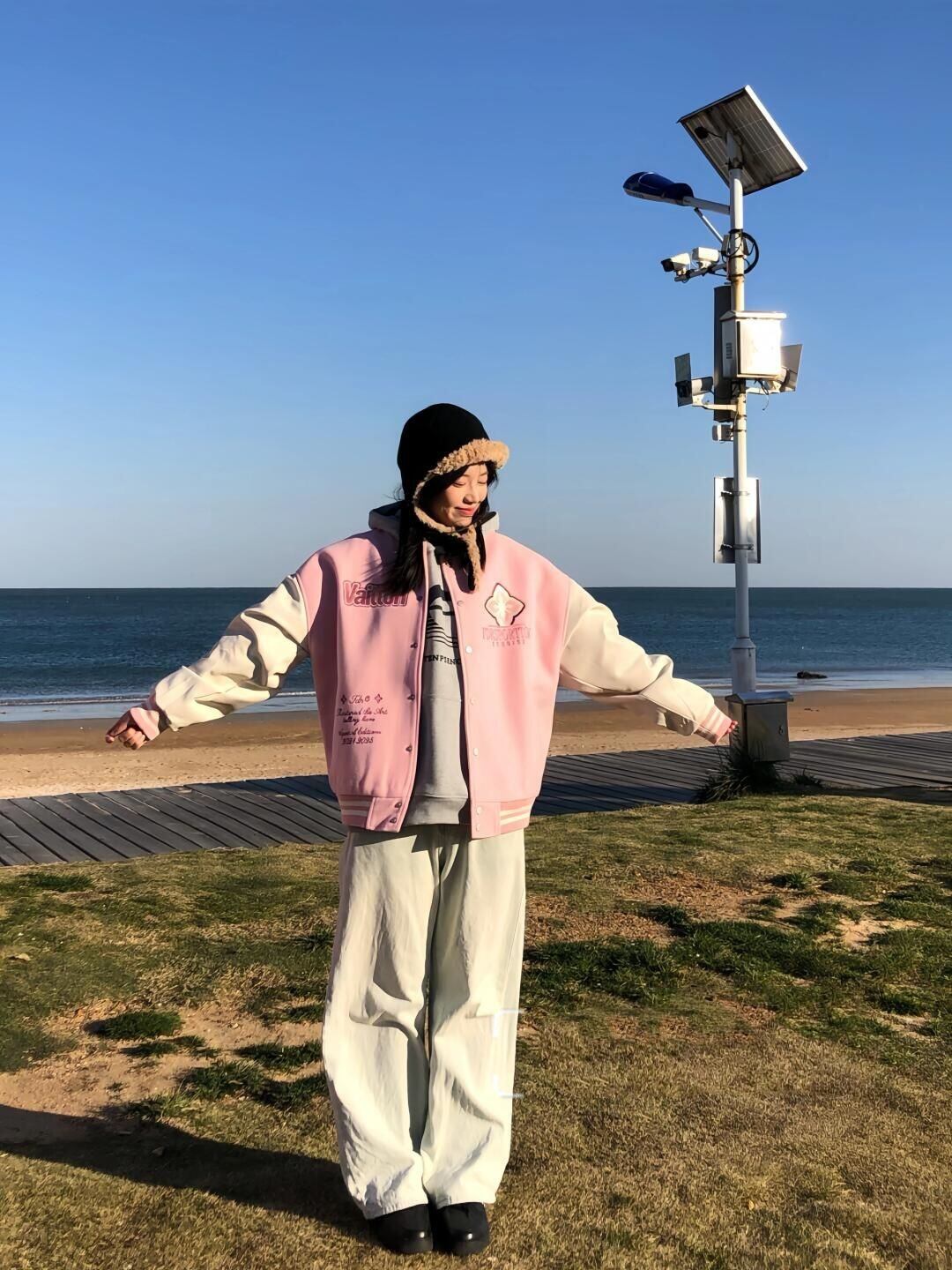 売れ筋 切り替え おすすめ スタジャン二色 ユニセックスコートE-10778