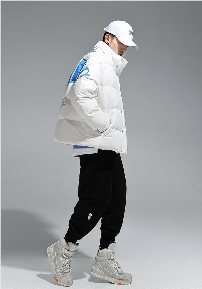 絶対流行 海外トレンド シンプル ダウンジャケットE-5893