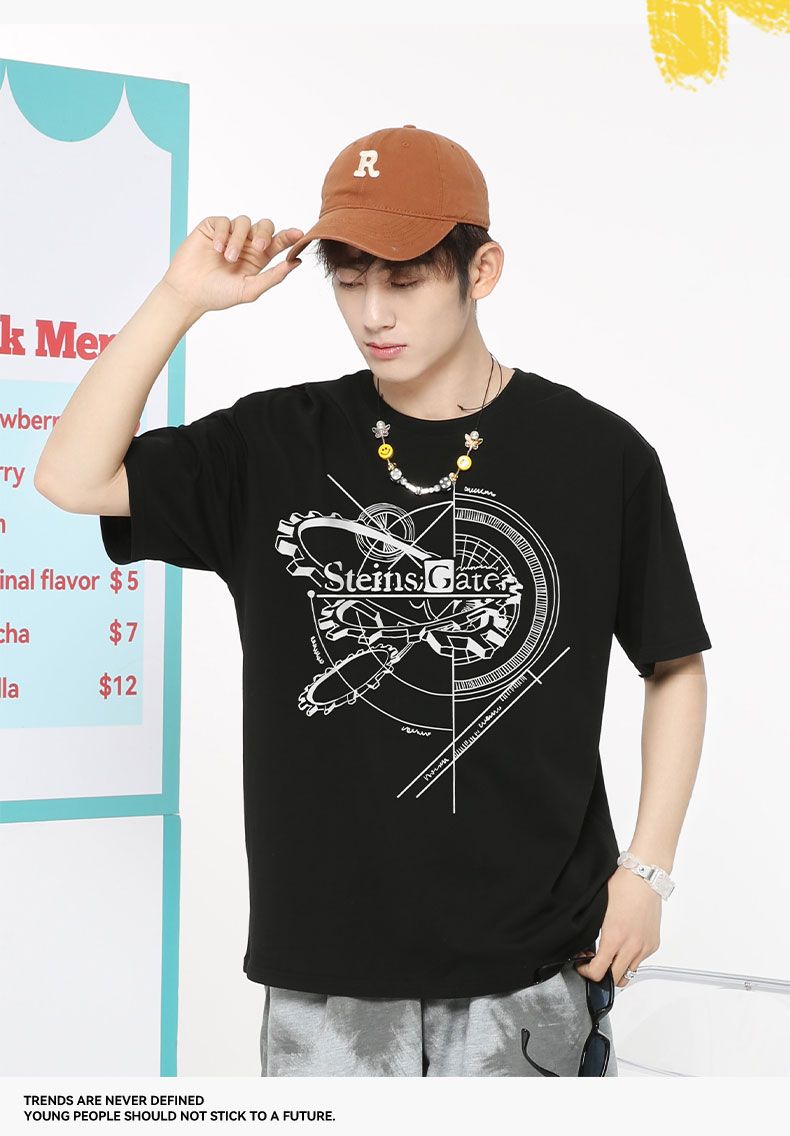 今季マストバイ 売れ筋   おすすめ プリントロゴ 半袖 Tシャツ-A2609