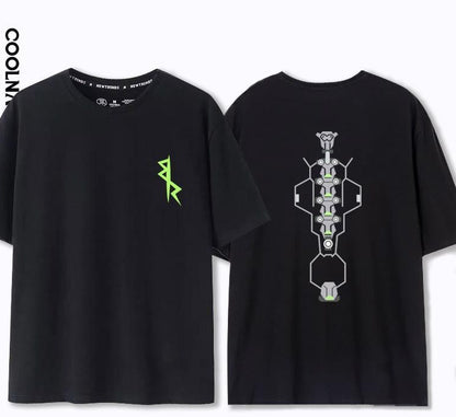 定番シンプル　好感度UP  売れ筋   おすすめ プリントロゴ 半袖 Tシャツ-A2509