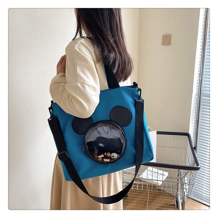 オシャレ度満点 存在感のある 4色選択可 ショルダーバッグ メッセンジャーバッグE-12295