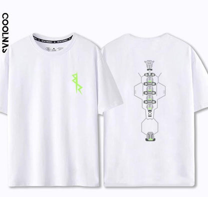 定番シンプル　好感度UP  売れ筋   おすすめ プリントロゴ 半袖 Tシャツ-A2509