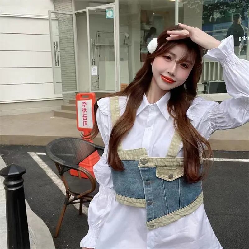 デニム デザイン 絶対欲しい 着心地良い カジュアル スウェットE-10785