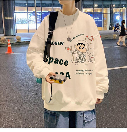 【裏起毛】大活躍 スウェット全3色 英字ロゴ 男女兼用E-4631