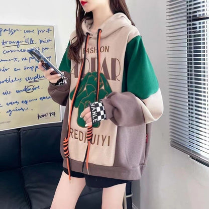 【裏起毛】 ファッション 超人気 個性派パーカーE-6370